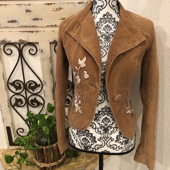 French Connection Jackets & Blazers - French connection UK jeans corduroy jacket